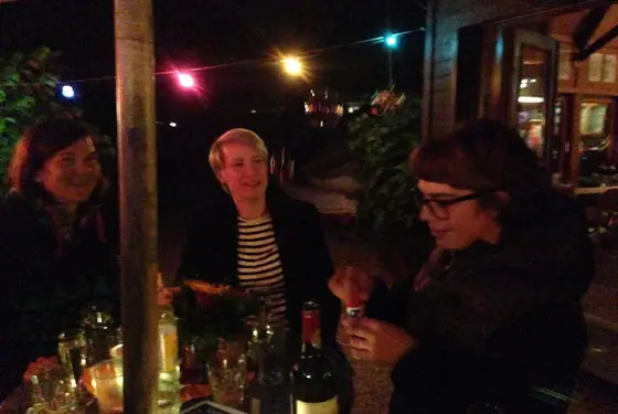 Gemütlicher Abend unter Vereinsmitgliedern