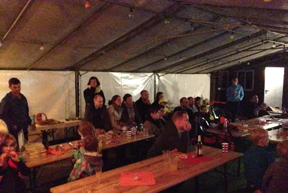 Vereinsfest im Festzelt der BSV Berlin
